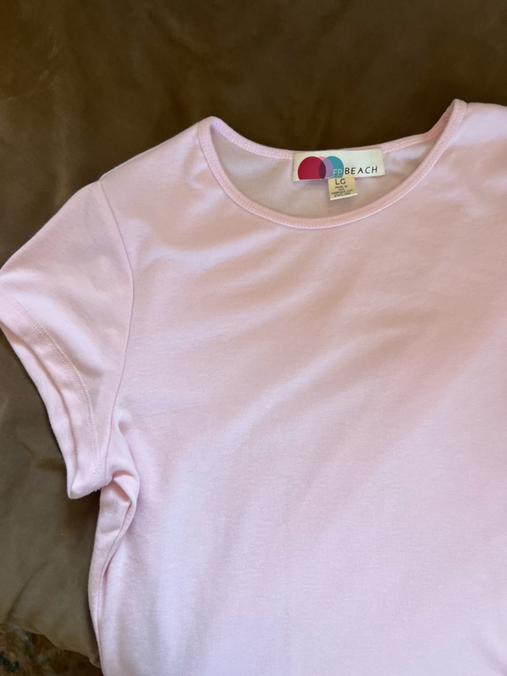 FP Beach Soft Pink Short-Sleeve Maxi Dress - Picture 2 of 2